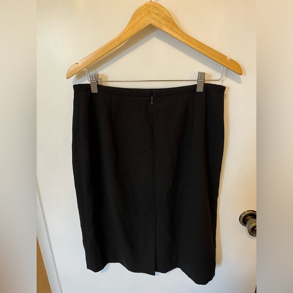 Rena Rowan black pencil skirt size 14 - Picture 2 of 4